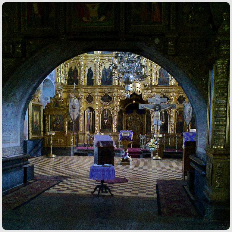 палех, крестовоздвиженская церковь, интерьер - hijsi sevole