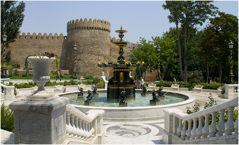 Губернаторский сад, Крепостная стена,Баку - Виктория Иманова