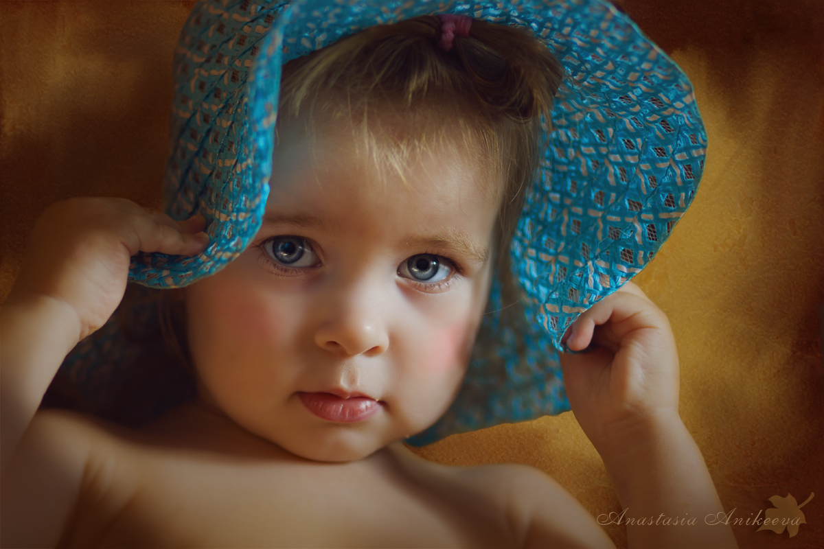 портрет в голубой шляпе - Анастасия Аникеева