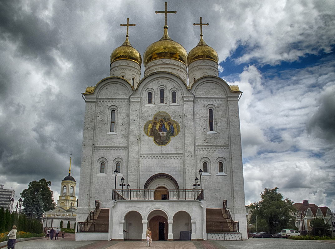 В городе Брянске строят храм