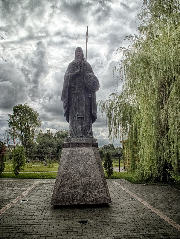 Памятник Александру Пересвету - Александр Варфлусьев