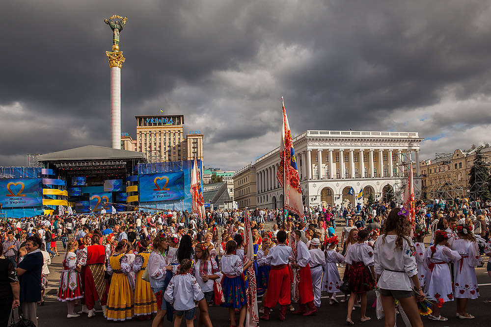 Празднование Дня независимости в Киеве 24.08.2013 - Олег Самотохин