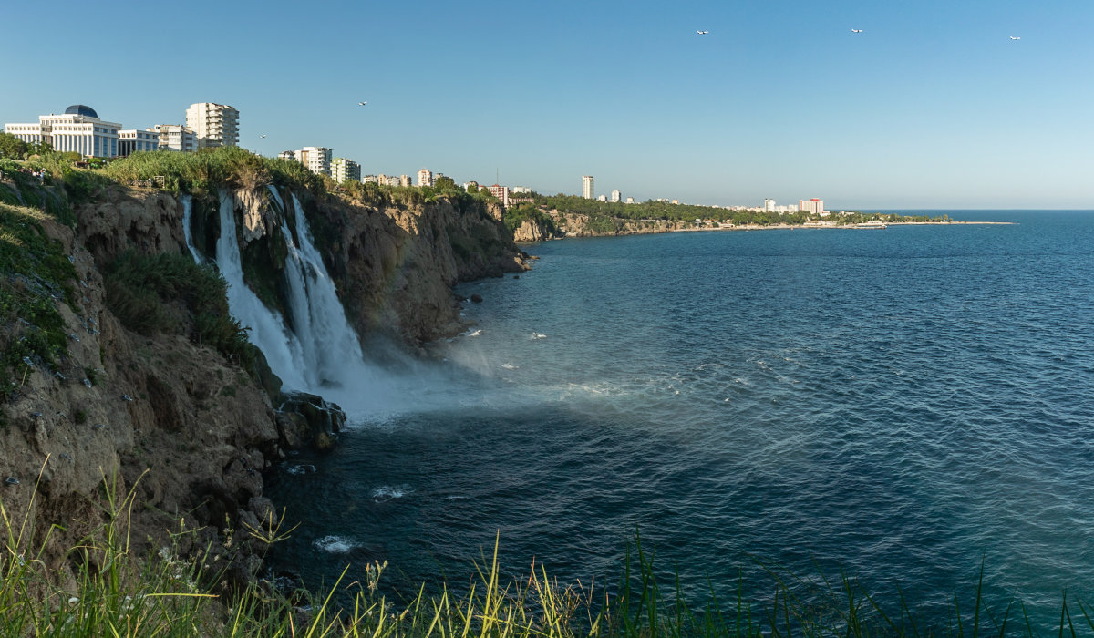 Анталия. Дуденский водопад. Самолёты - Сергей Карцев