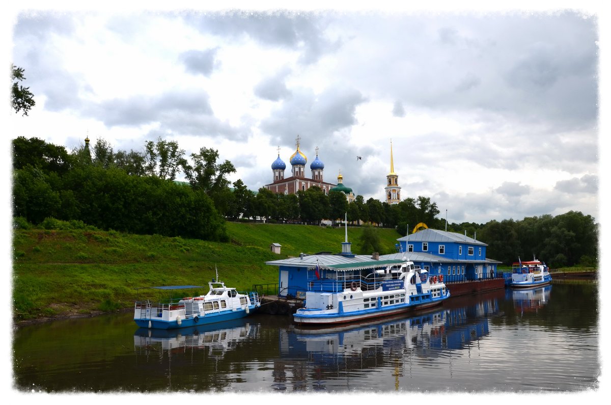 Рязань. На пристани у Кремля. - Ольга Кирсанова