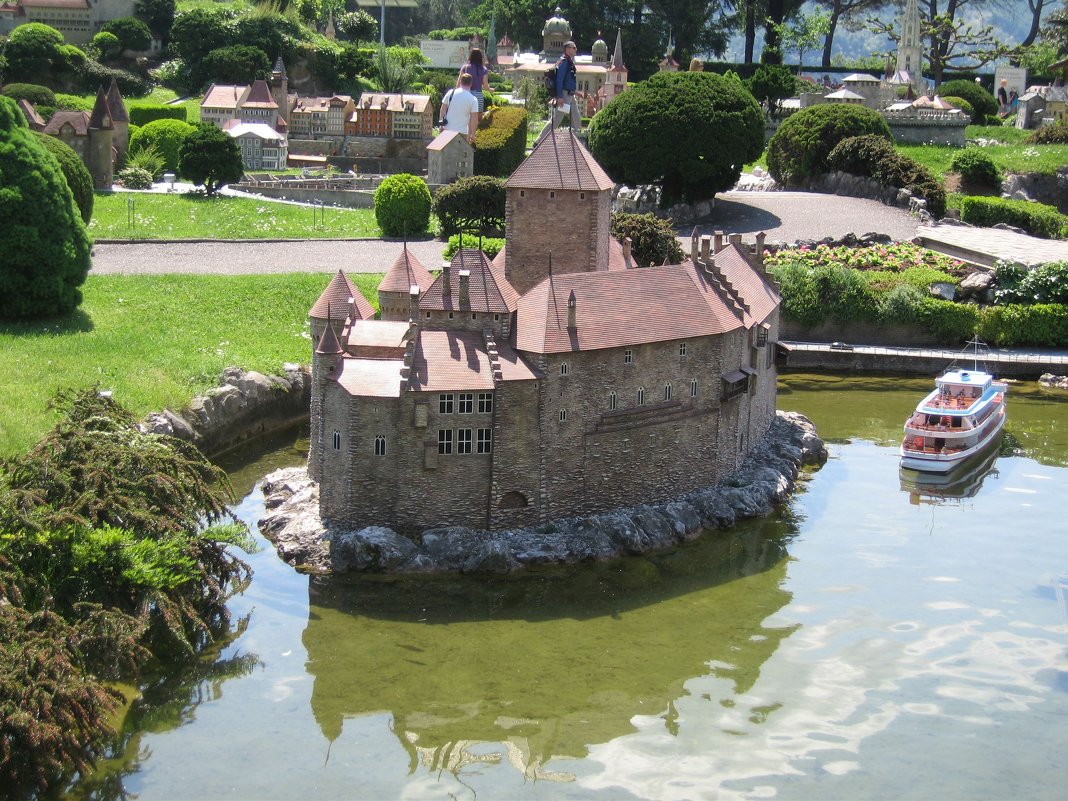 Шильонский замок на воде - ZNatasha -