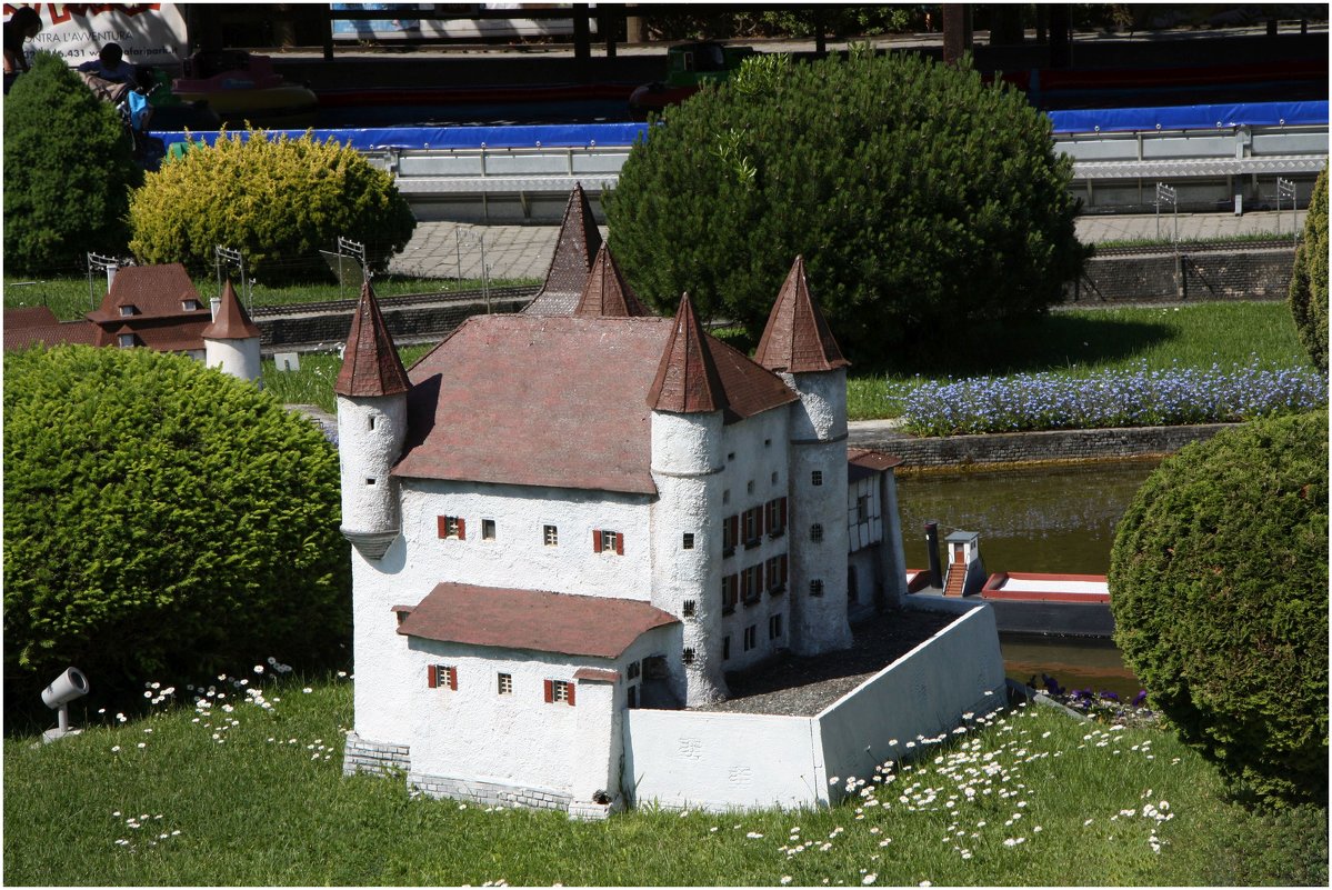 Ньон, Замок, Швейцарская миниатюра - ZNatasha -