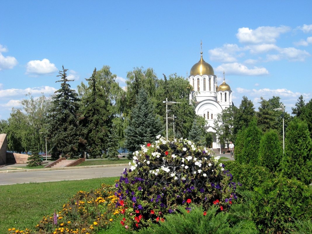 Самара. Храм Георгия Победоносца - Надежда 