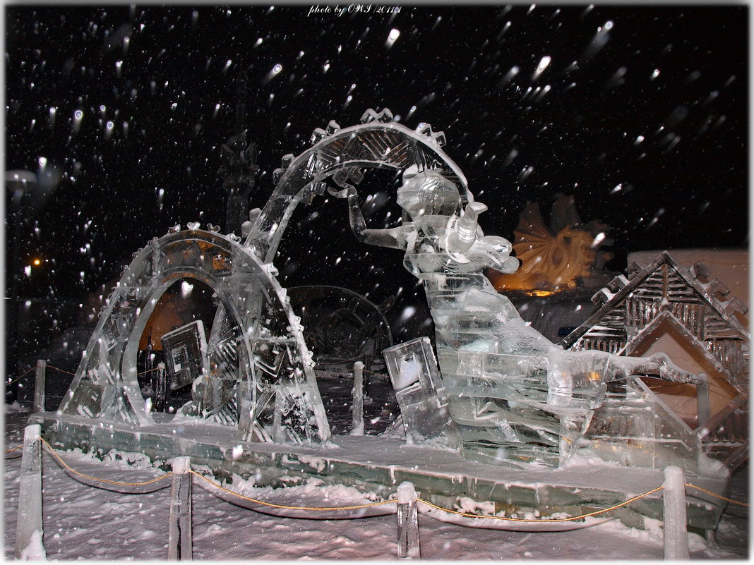 ледяная скульптура 2011 Чебоксары - Юрий Ефимов