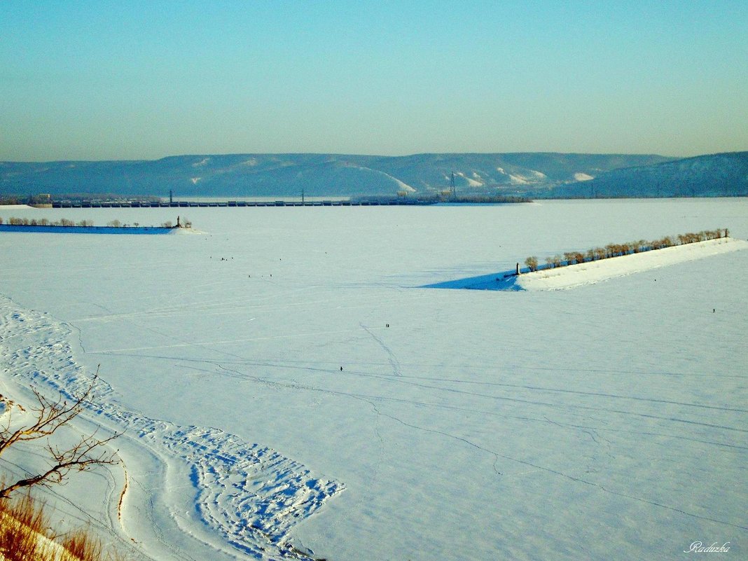 Волга зимой - Raduzka (Надежда Веркина)