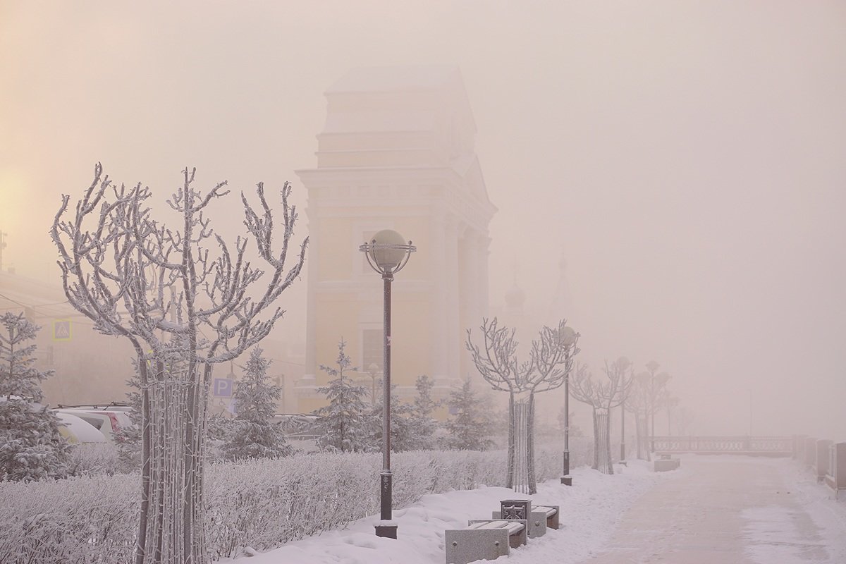 Московские ворота в тумане - Nikolay Svetin
