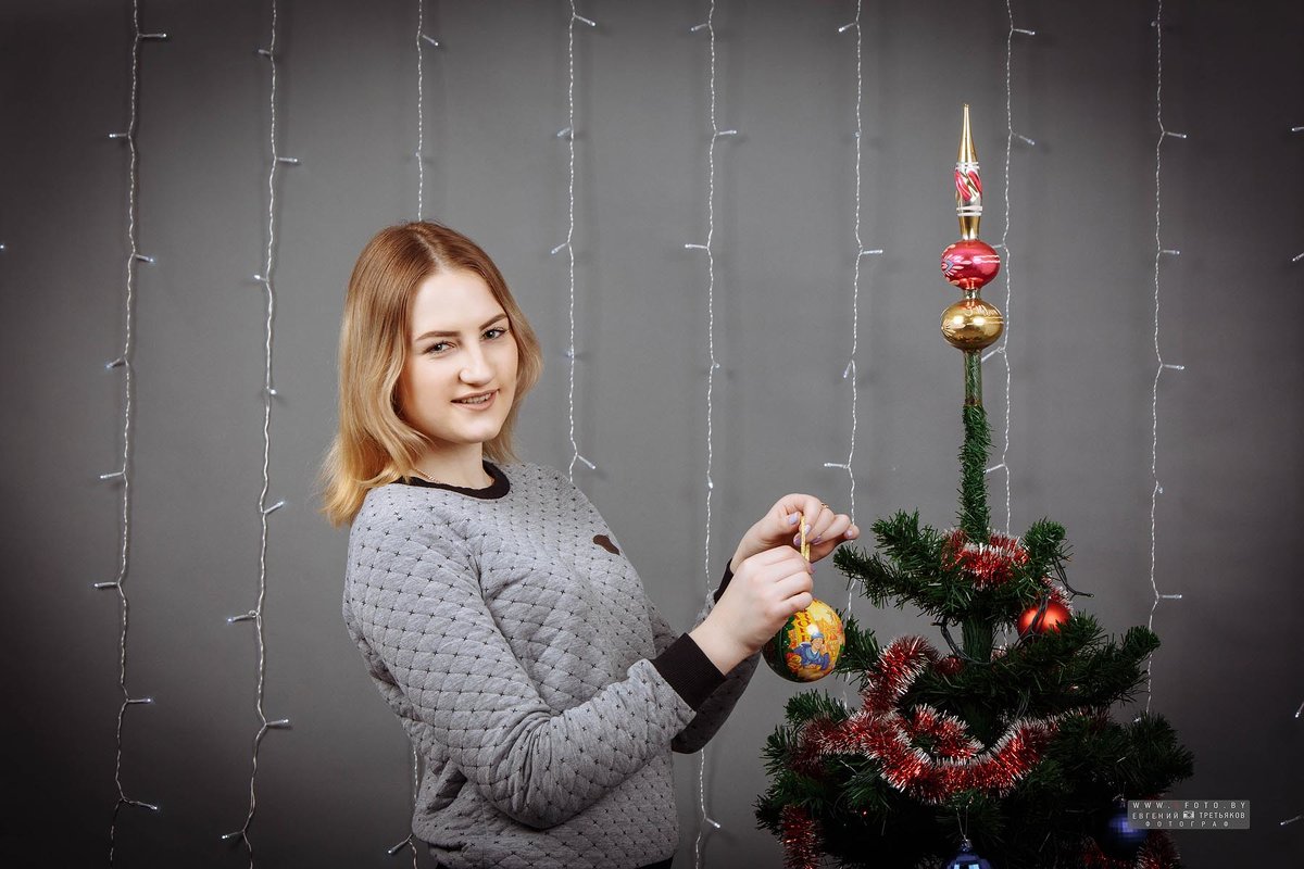 Новогодняя фотосессия в студии Кричев - Евгений Третьяков