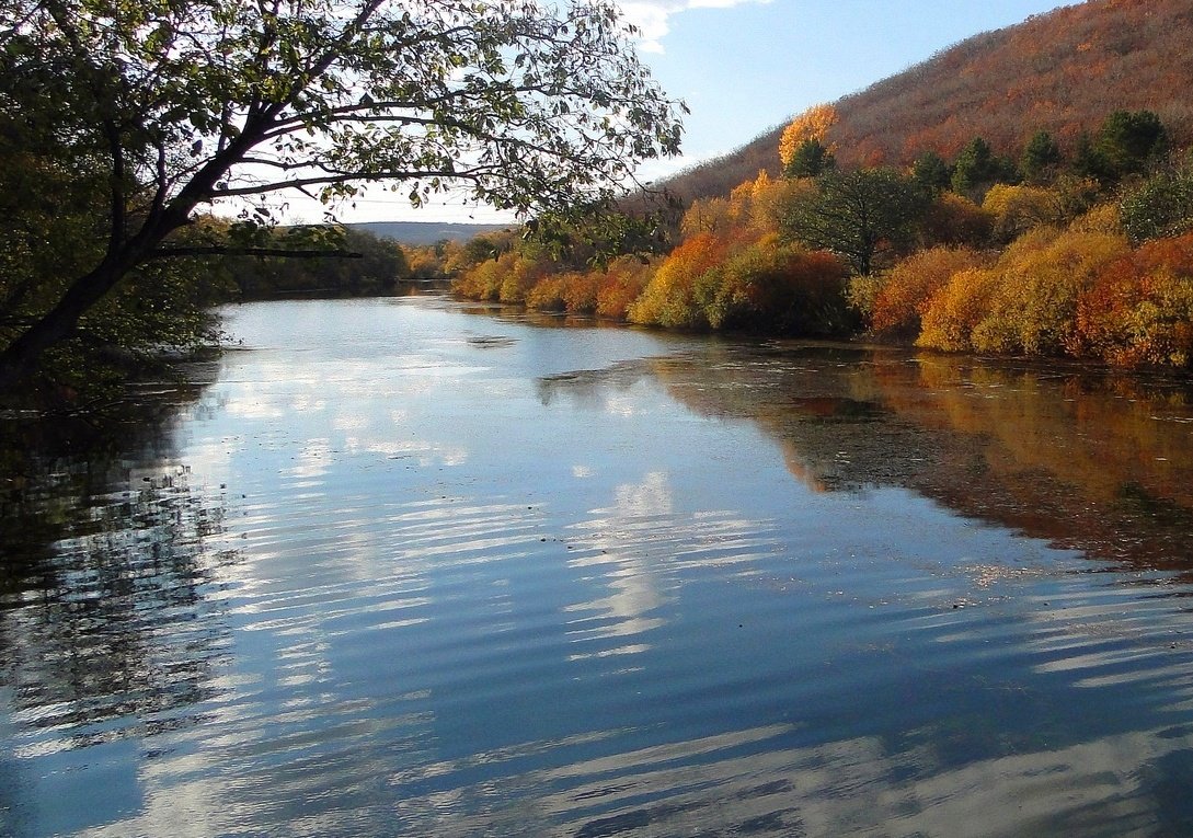 река Шуфан в октябре - Лариса Крышталь 