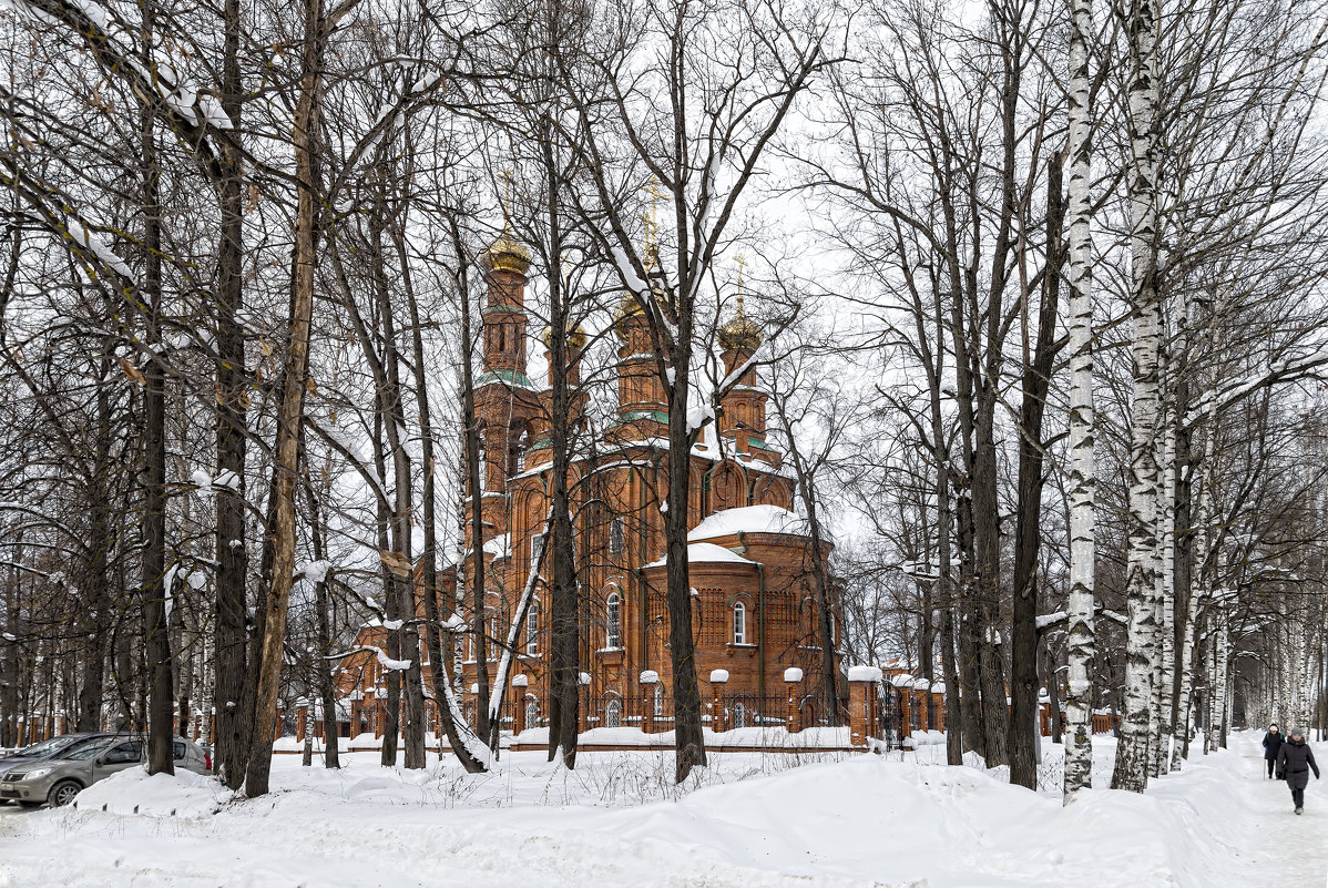 Храм во имя Серафима Саровского в Йошкар-Оле. - Анатолий Грачев