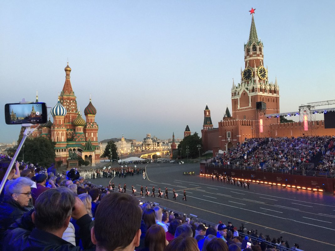 Москва, Красная Площадь, Парад Военных оркестров, 2018 г. - Ирина Чернова