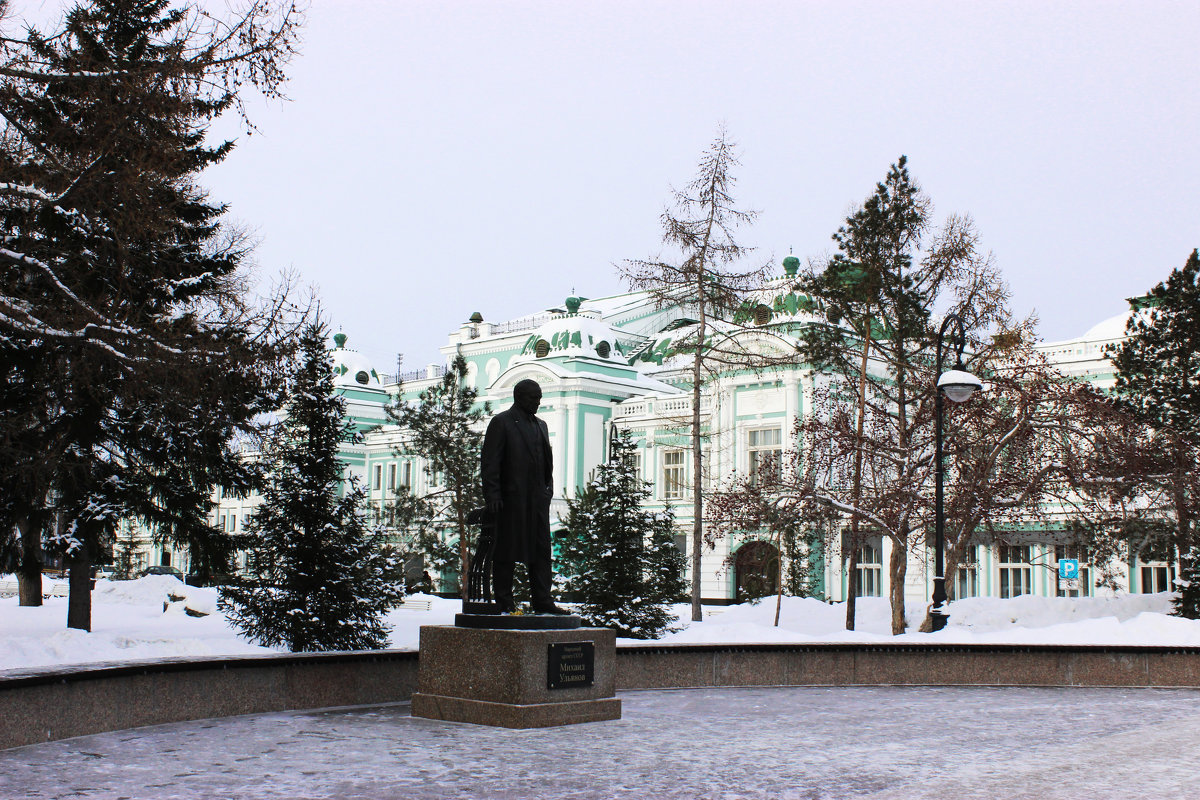 Мой город зимой - раиса Орловская