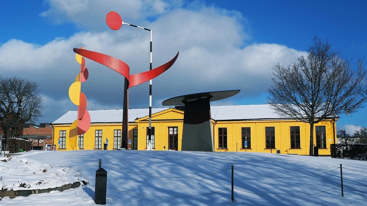 Стокгольм "The Four Elements"  Alexander Calder 1961г. - wea *