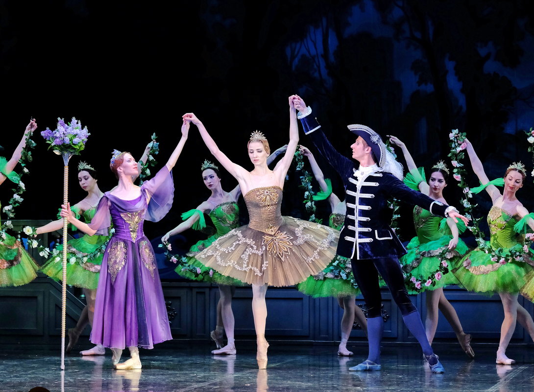 Балет "Спящая красавица". Фея Сирени, принцесса Аврора и принц Дезире - Валерий Судачок