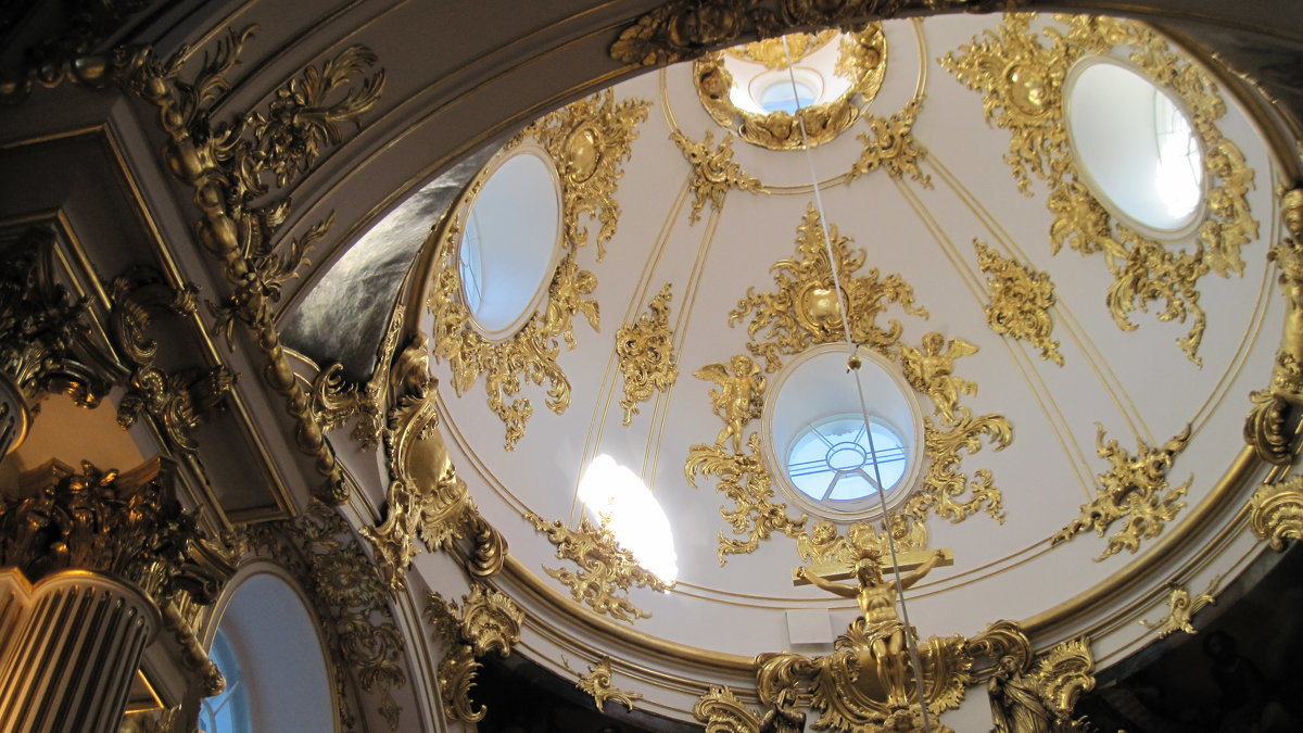 Купол  большой церкви Зимнего дворца - Маера Урусова