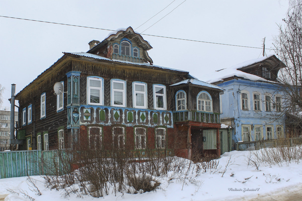 старый дом г. Кимры - Владимир Зеленцов