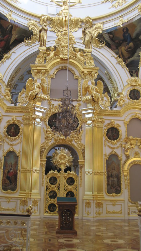 Большая церковь Зимнего дворца - Маера Урусова