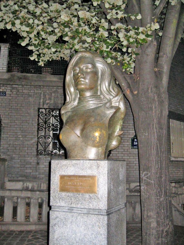 Памятник Далиде на Монмартре - Ольга Довженко