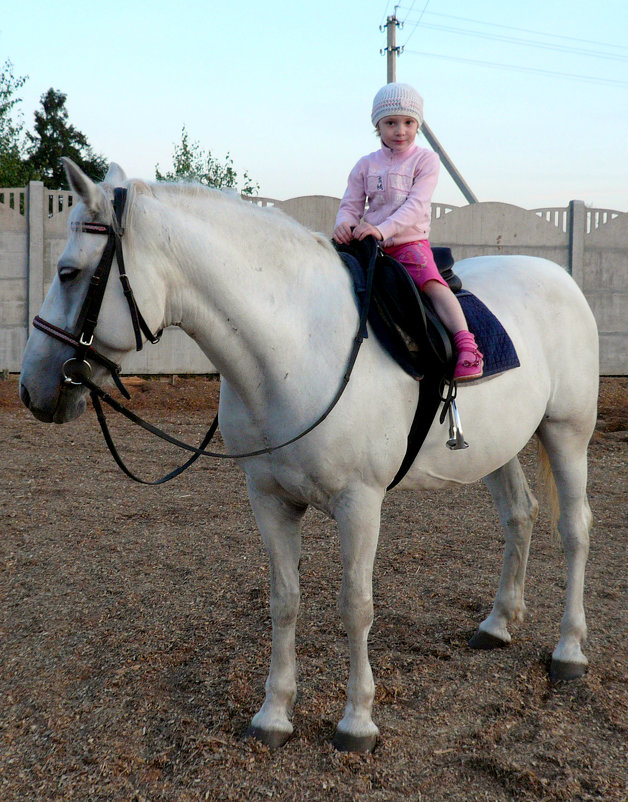 на белом коне, но не принц - Юлия Ошуркова