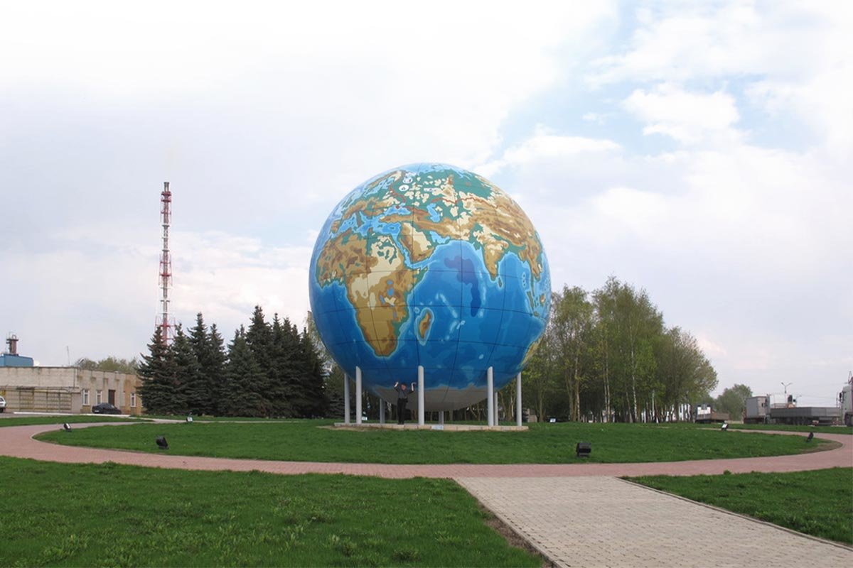 Самый большой глобус в мире - ТАМАРА 