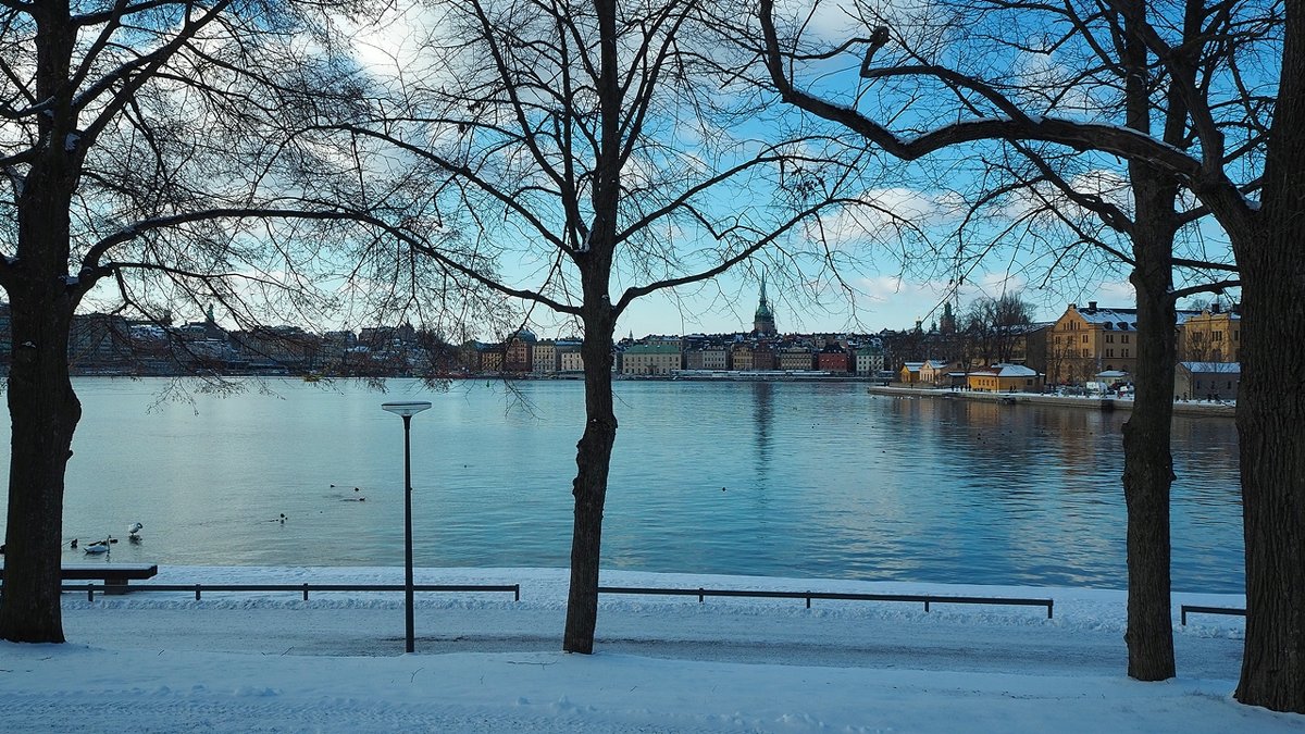 Последний день зимы Стокгольм - wea *