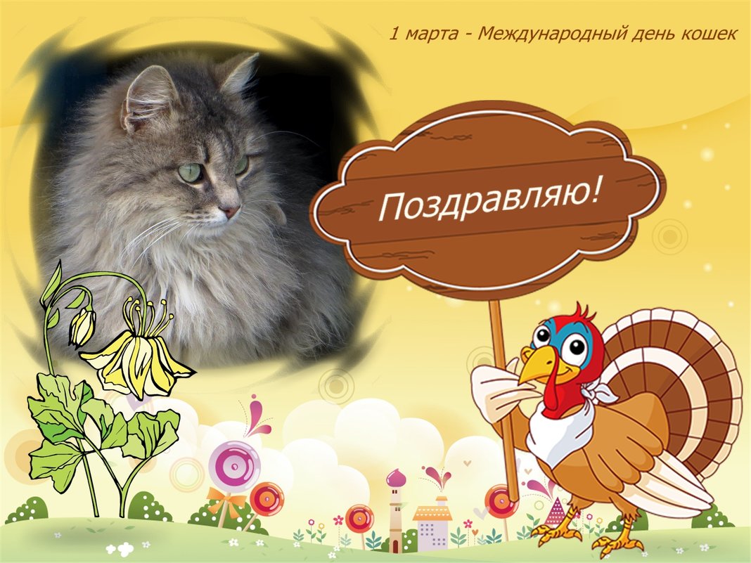 Про день кошек - Татьяна Смоляниченко