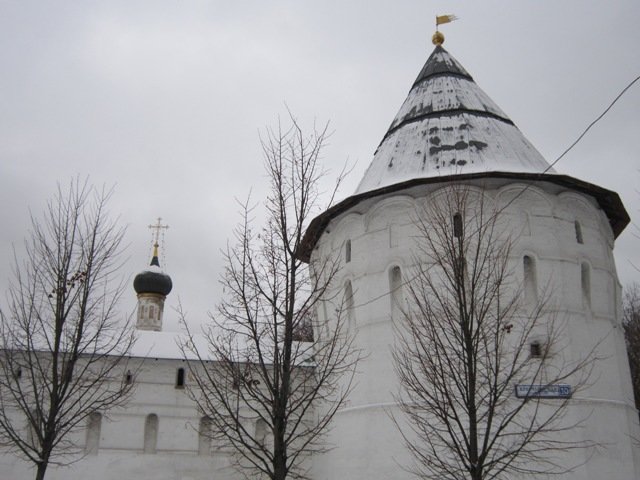 Стена и башня Новоспасского монастыря - Дмитрий Никитин