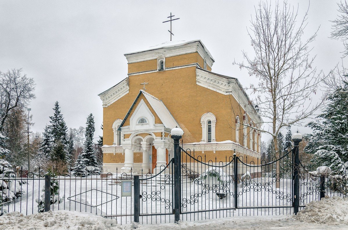 Церковь в Белогорке. - Григорий Евдокимов