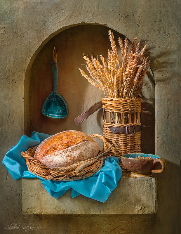 Кухонный натюрморт с хлебом - Светлана Л.