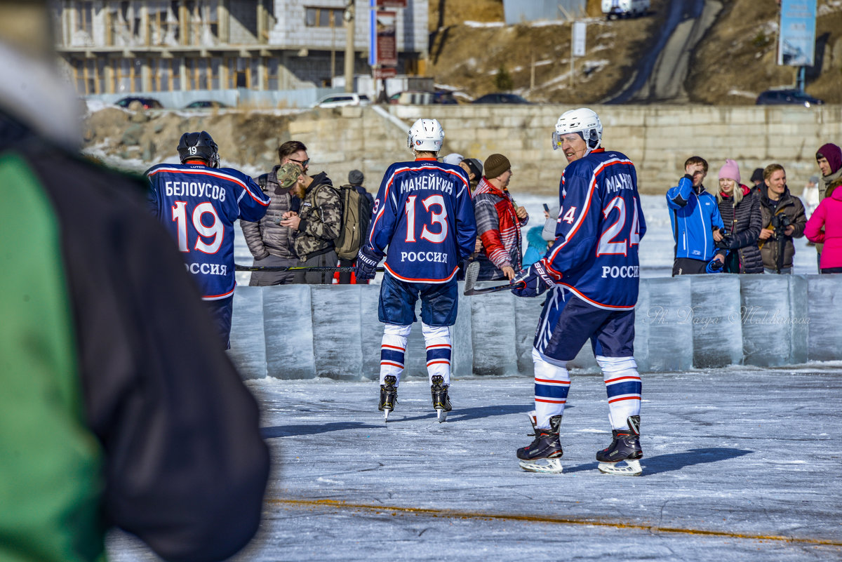 хоккей на Байкале - Дарья Молчанова