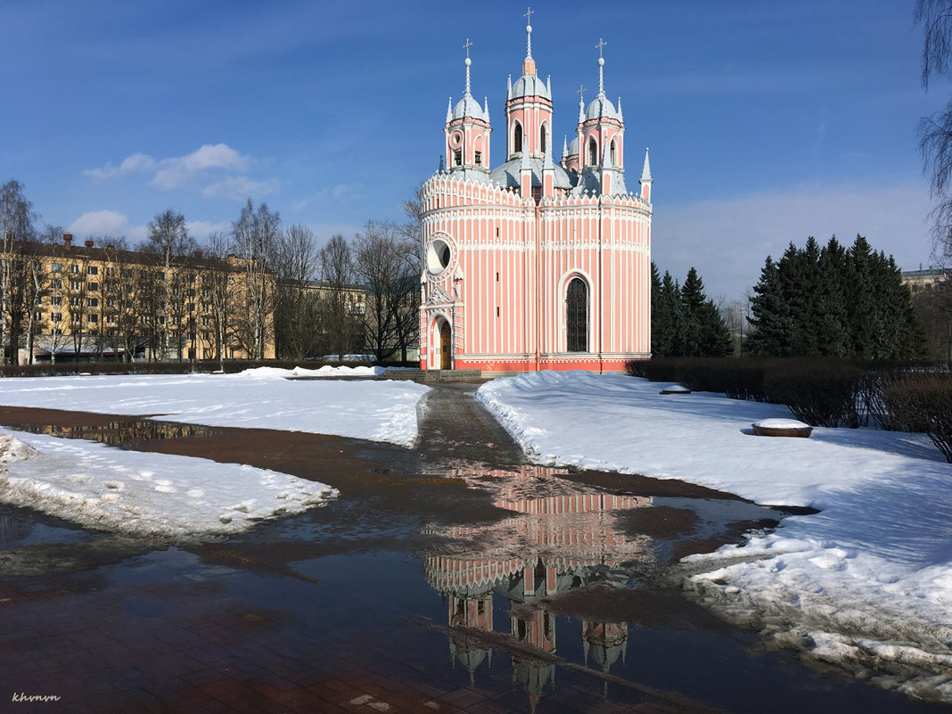 Чесменская церковь - Валентина Харламова