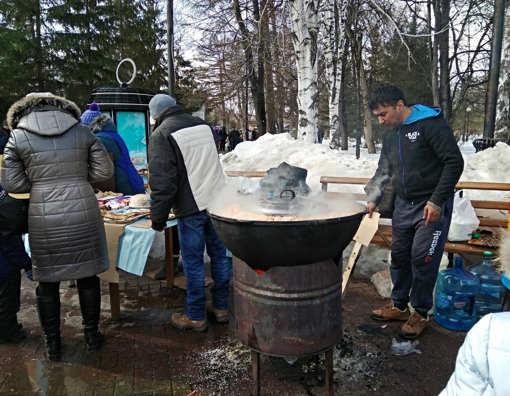 Масленица. Приготовление плова ... - Татьяна Котельникова