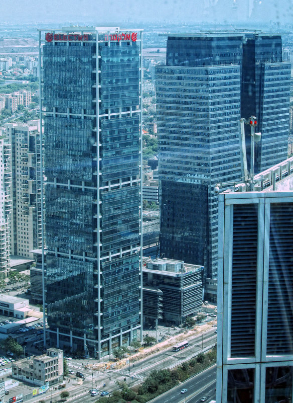 Тель Авив, вид с 49-го этажа башни Азриэли - Надя Кушнир