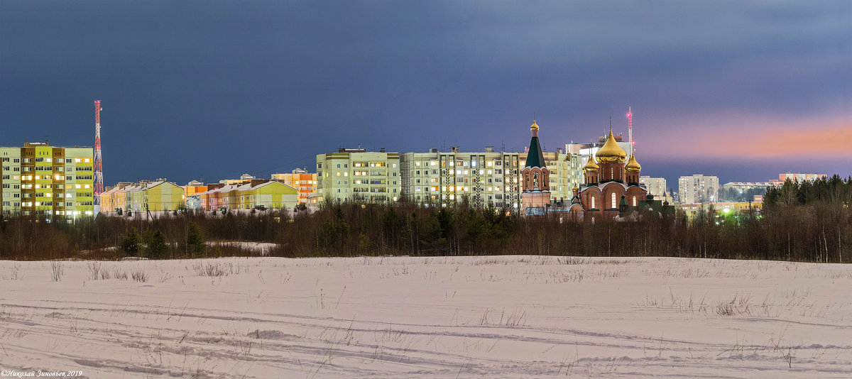 На вечерней прогулке за городом... - Николай Зиновьев