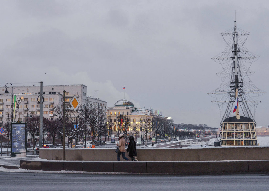 Вид с Троицкого моста - Юрий Велицкий