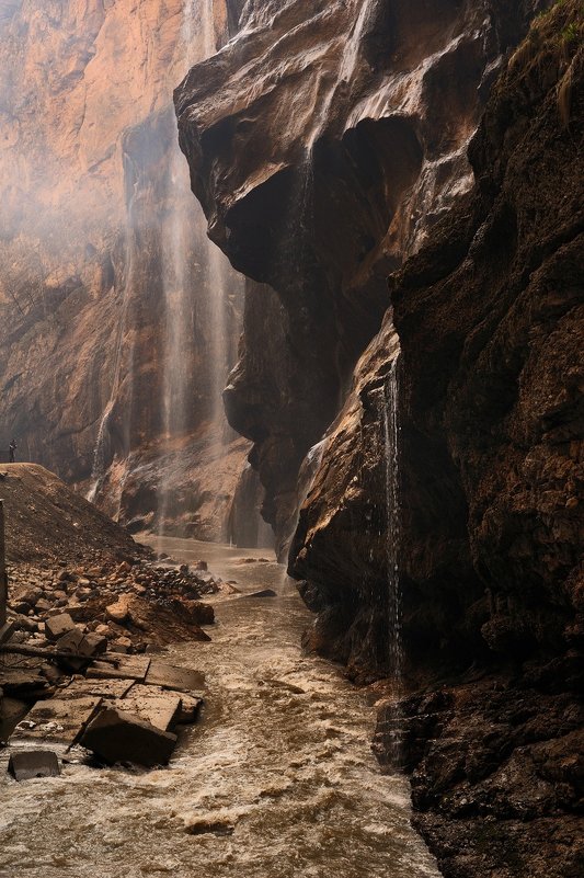 Чегемские водопады Кабардино-Балкария весной - Oksanka Kraft