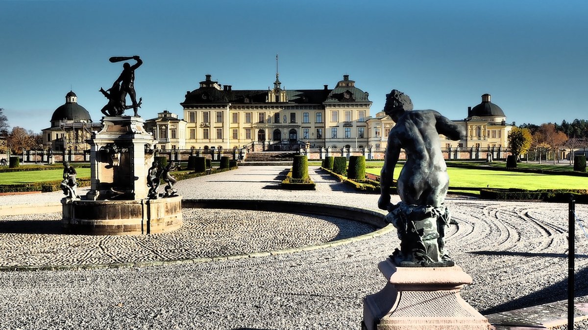 Дворец Drottningholm Стокгольм - wea *