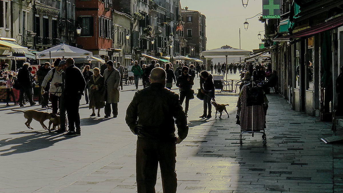 Venezia. Castello. Via Giuseppe Garibaldi. - Игорь Олегович Кравченко