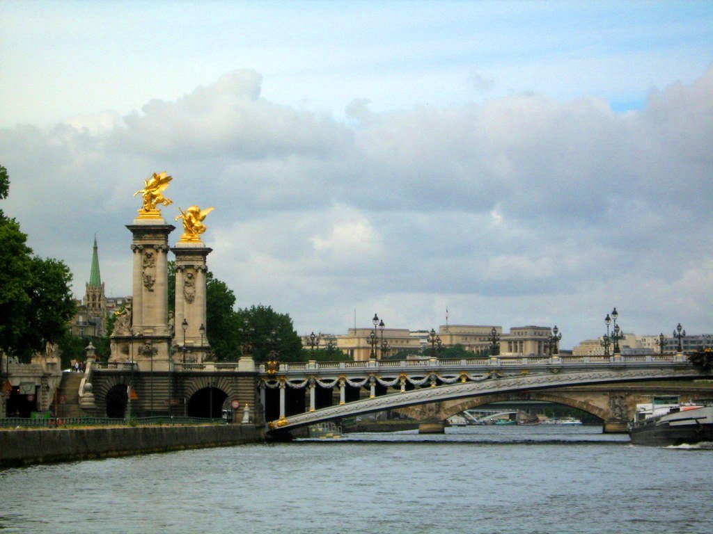 Мост Александра  Третьего в Париже - Гала 