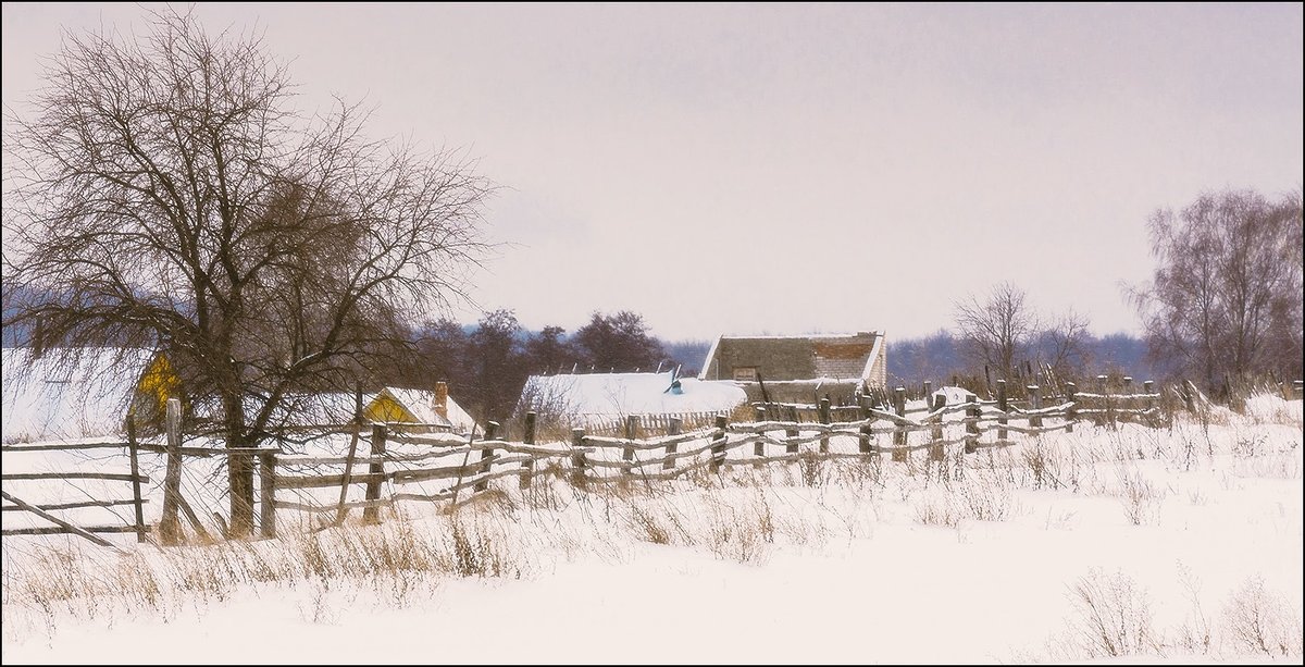 Зима в деревне - Любовь Потеряхина