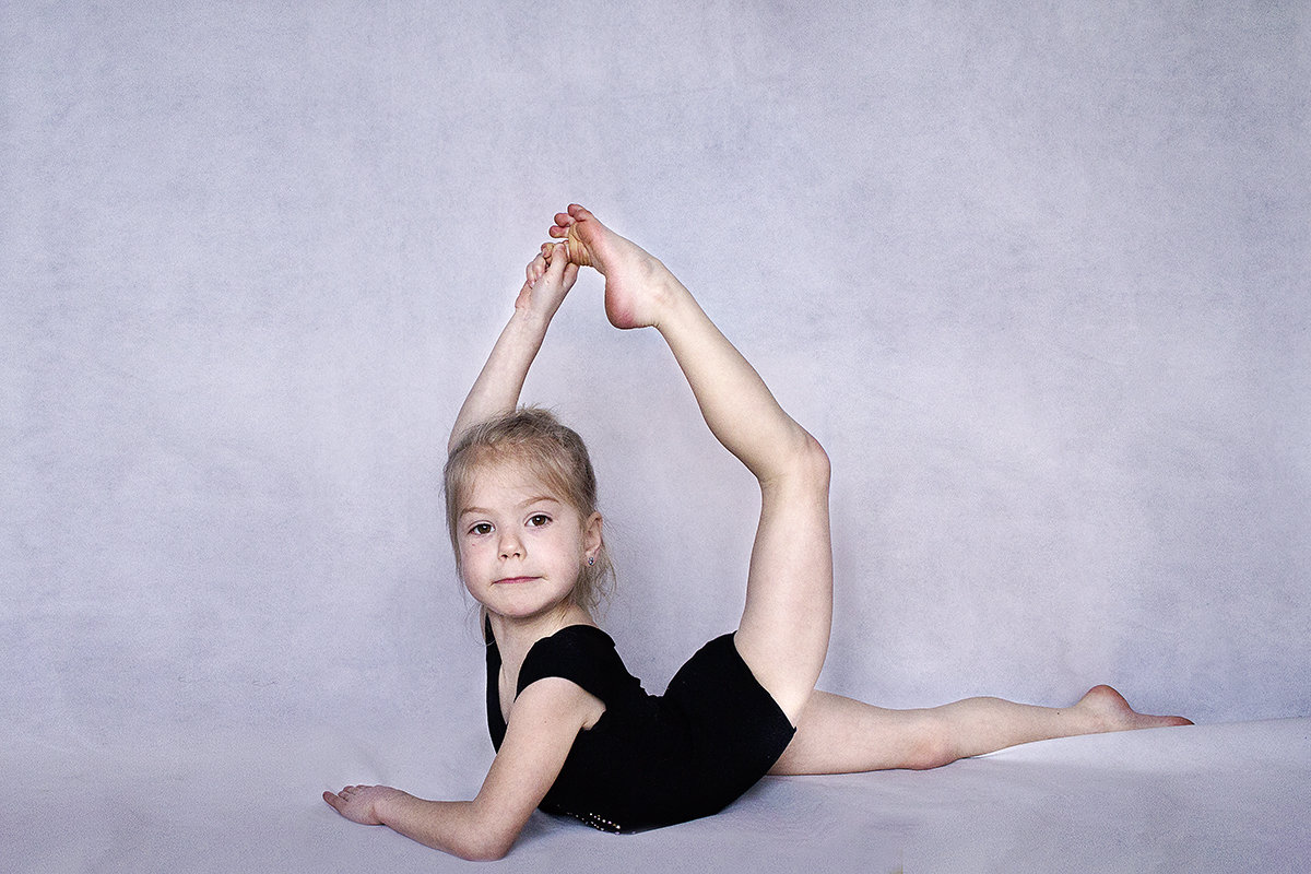 Серия "Маленькая гимнастка" - Юля Колосова