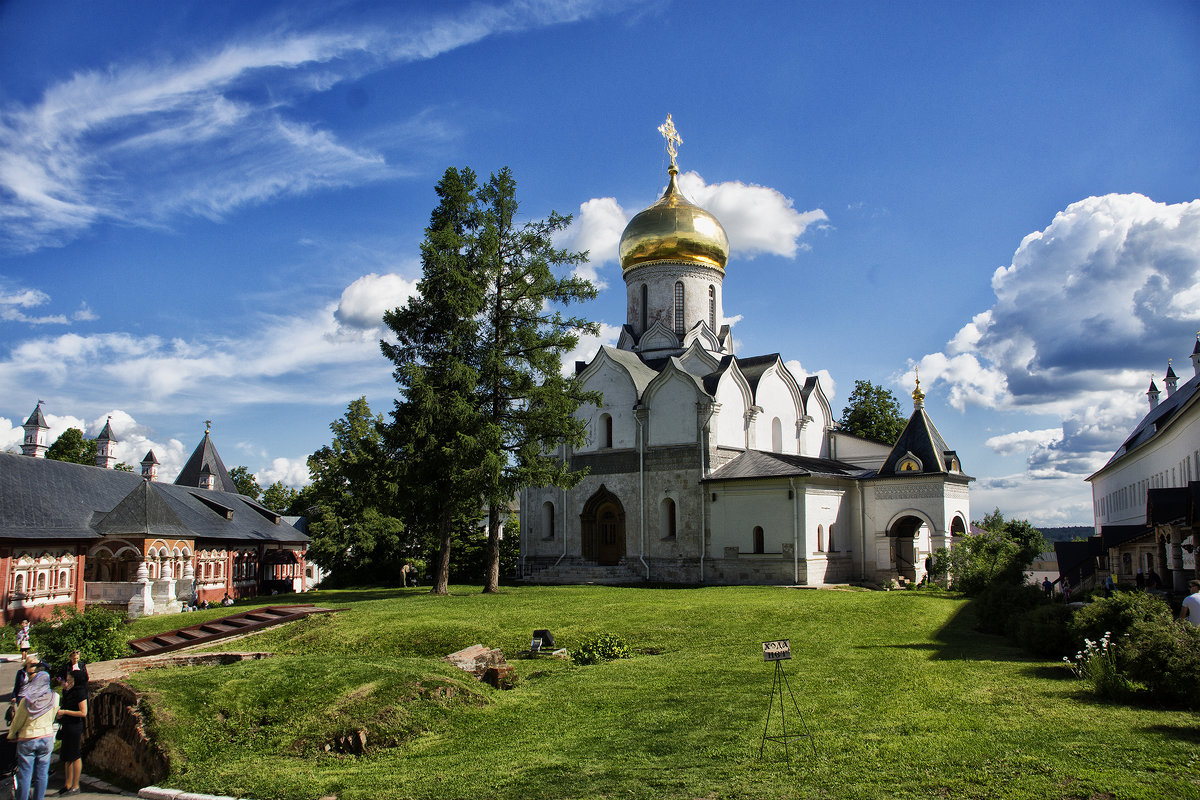 Звенигород монастырь Весна