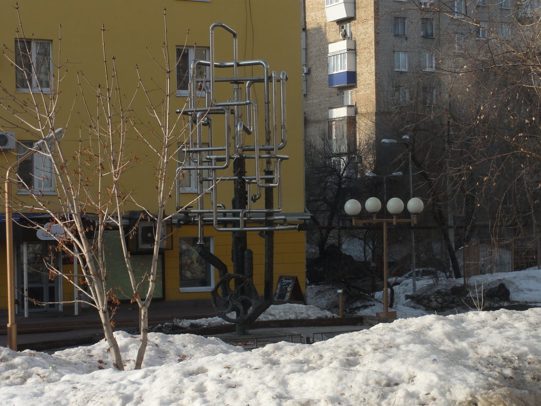 Памятник 130 -летию Самарского водопровода - марина ковшова 
