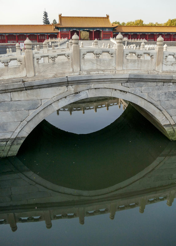 Один из 5-ти мостиков через внутренний канал в "Запретном Городе", Пекин - Юрий Поляков