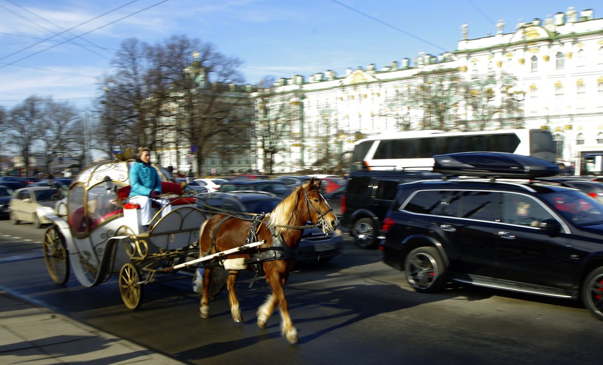 Большинство едут на авто, но встречаются... - Юрий Куликов