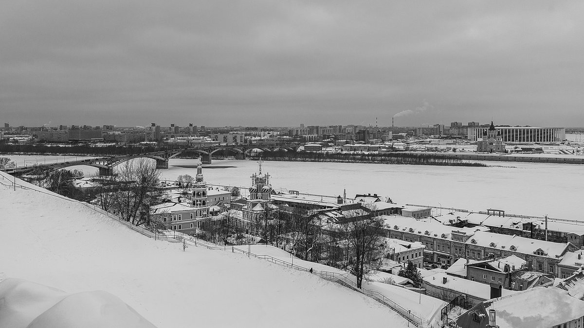 Вид на Канавинский мост, Нижний Новгород - Владимир Васильев