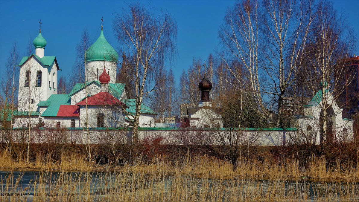 Церковь-монастырь Святой Иконы Сергия Радонежского...С Благовещением Друзья! - Sergey Gordoff